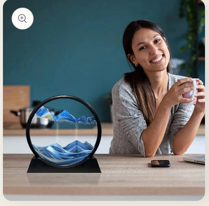 Sandscape Magical Desert Dream Art Lamp